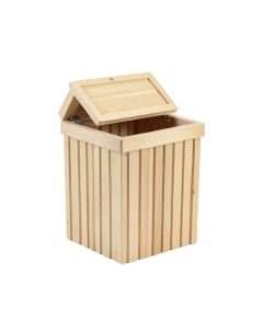 Olive Bend Closed Garden Compost Bin - Beige