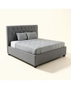 Behudin Queen Tufted Upholstered Standard Bed (synthetic illustration; no displayed measurements)
