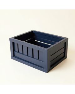 Vale Falls Empty Furniture-Style Litter Enclosure - Navy (synthetic illustration; no displayed measurements)