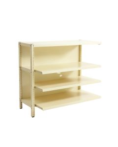 Hazel Field Desktop Shelving Unit - Ivory (synthetic illustration; no displayed measurements)