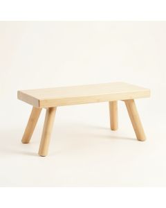 Glen Falls Indoor Bench - Ivory (synthetic illustration; no displayed measurements)
