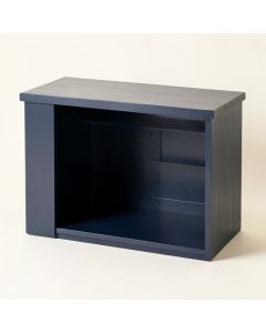 Cedar Bridge Empty Countertop Canister Rack - Navy (synthetic illustration; no displayed measurements)