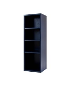 Slate Arc Narrow Cubby Tower - Navy (synthetic illustration; no displayed measurements)