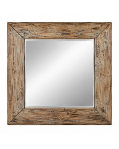 Rashard Beveled Distressed Accent Mirror
