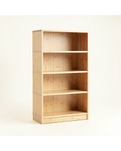Cove Bridge Freestanding Bookcase - Beige (synthetic illustration; no displayed measurements)