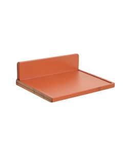 Wren Bridge Wall-Mounted Cat Perch - Terracotta (synthetic illustration; no displayed measurements)