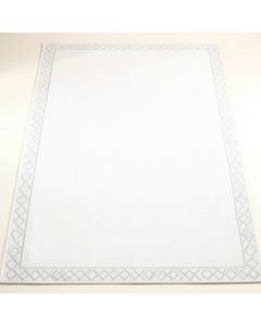 Cliff Brook Rectangular Area Rug - White (synthetic illustration; no displayed measurements)