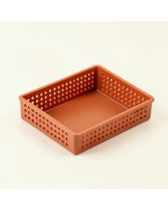 Cedar Canyon Empty Under-Desk Cable Tray - Terracotta (synthetic illustration; no displayed measurements)