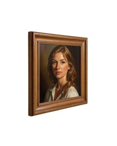 Michelle By Crixtover Edwin - Painting Print