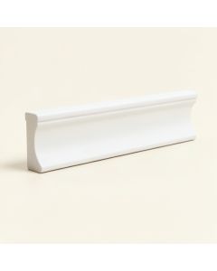 Pvc Reversible Bead/Nickel Gap Wainscot 7.25 '' H X 96 '' W X 3/8 '' D Moulding (synthetic illustration; no displayed measurements)