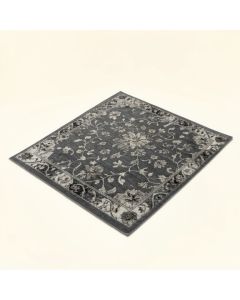 Shiflett Floral Dark Gray Area Rug (synthetic illustration; no displayed measurements)