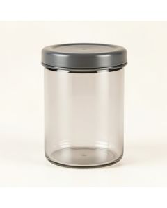 Cliff Bend Storage Canister With Lid - Gray (synthetic illustration; no displayed measurements)