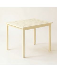 Alder Canyon Patio Table - Cream (synthetic illustration; no displayed measurements)