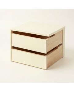 Oak Field Under-Desk Drawer Unit - Cream (synthetic illustration; no displayed measurements)