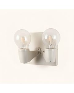 2-Light Tamarack Wall Sconce (synthetic illustration; no displayed measurements)