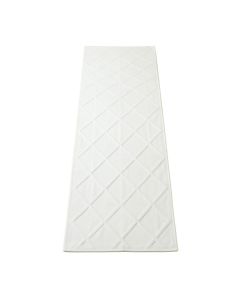 Stone Bluff Narrow Runner Rug - White (synthetic illustration; no displayed measurements)