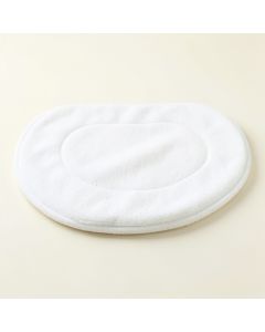 Sage Branch Bath Mat - White (synthetic illustration; no displayed measurements)
