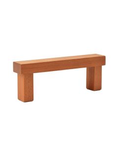 Wren Bend Cabinet Handle Without Packaging - Terracotta (synthetic illustration; no displayed measurements)