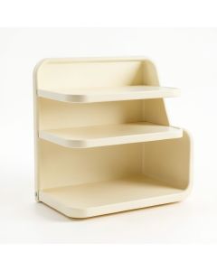 Fern Branch Empty Mug-Storage Cabinet Insert - Cream (synthetic illustration; no displayed measurements)