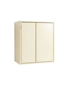 Maple Crest Wall-Mounted Laundry Cabinet - Ivory