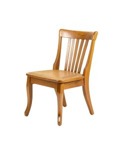 Alannah Queen Anne Back Side Chair In Oak (synthetic illustration; no displayed measurements)