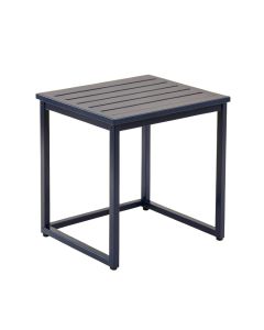 Clay Bridge Compact Balcony Table - Navy (synthetic illustration; no displayed measurements)