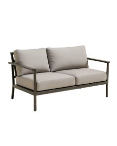 Ajala Patio Sofa With Cushions (synthetic illustration; no displayed measurements)