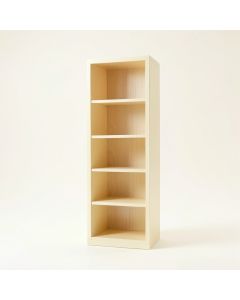 Glen Crossing Narrow Cubby Tower - Cream (synthetic illustration; no displayed measurements)