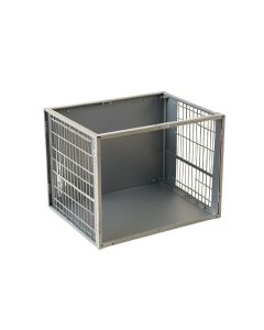 Hill Brook Empty Furniture-Style Pet Crate - Gray