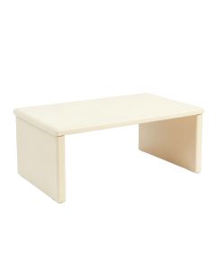 Willow Brook Desktop Monitor Riser - Cream (synthetic illustration; no displayed measurements)
