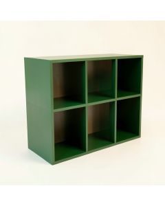 Vale Canyon Desktop Shelving Unit - Green (synthetic illustration; no displayed measurements)