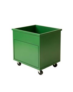 Elm Bend Empty Rolling Workshop Cart - Green