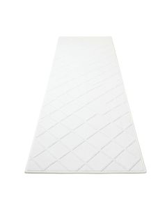 Birch Bend Narrow Runner Rug - White