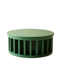 Clay Crest Shoe Storage Bench - Green (synthetic illustration; no displayed measurements)
