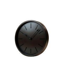 Oversized High Fashion Ebony Wall Clock