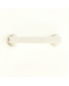 Flint Bend Cabinet Handle Without Packaging - White (synthetic illustration; no displayed measurements)