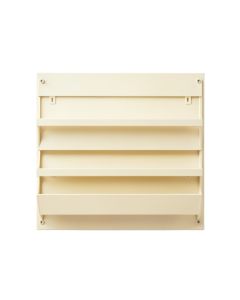 Hill Canyon Empty Wall-Mounted Tool Organizer Panel - Cream (synthetic illustration; no displayed measurements)