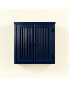 Maple Canyon Wall-Mounted Entry Cabinet - Navy (synthetic illustration; no displayed measurements)