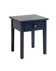 Moss Crest Side Table - Navy (synthetic illustration; no displayed measurements)