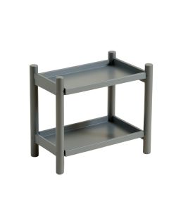 Maple Bend Empty Countertop Canister Rack - Gray (synthetic illustration; no displayed measurements)
