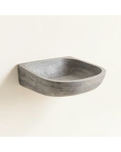 Elm Bridge Wall-Mounted Cat Perch - Gray (synthetic illustration; no displayed measurements)