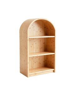 Dawn Falls Freestanding Bookcase - Beige