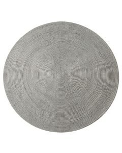 Shore Arc Round Area Rug - Gray