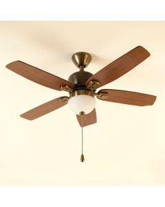 52 '' Carruthers 5 - Blade Standard Ceiling Fan With Light Kit Included (synthetic illustration; no displayed measurements)
