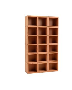 Dune Bridge Empty Vertical Garden Frame - Terracotta (synthetic illustration; no displayed measurements)