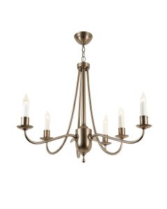 Cornalin 6 - Light Candle Style Drum Chandelier (synthetic illustration; no displayed measurements)