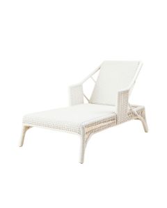 Sage Bend Outdoor Lounge Chair - White (synthetic illustration; no displayed measurements)