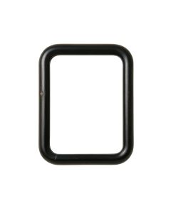 Pine Branch Framed Wall Mirror - Black