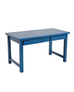 Stone Arc Empty Workshop Workbench - Blue (synthetic illustration; no displayed measurements)
