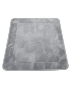 Dawn Brook Bath Mat - Gray